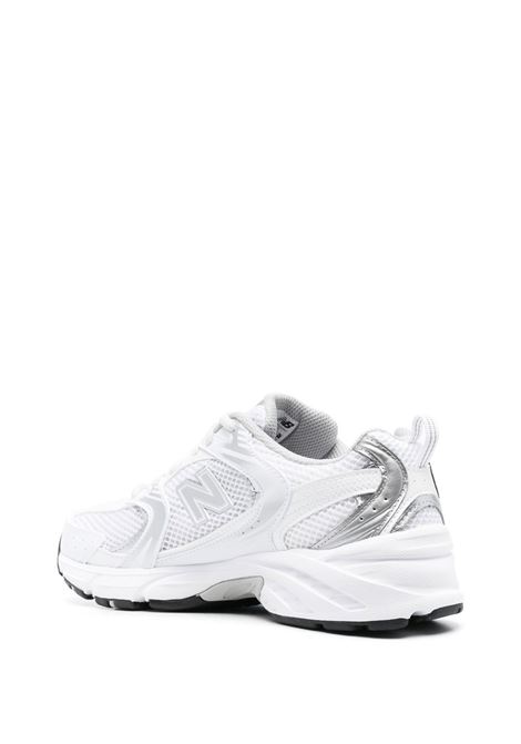 530 sneakers man white and silver in polyester NEW BALANCE | MR530EMA